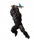 TAMASHII NATIONS MonsterArts Kong KONG FROM GODZILLA x THE NEW EMPIRE Godzilla x Kong Uus Impeerium Umbes 145 mm ABS PVC V&auml;rvitud Liigendatud Kuju