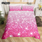 V&auml;rviline s&auml;delev tekikott Maagiline fantaasia voodipesukomplekt Mikrokiust Haldjas Unistav Gradientsuurus Kuningas Poistele T&uuml;drukutele EU Single(135*200cm)3pcs