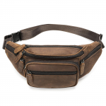 Retro Crazy Horse Nahast Meeste V&ouml;&ouml;kotid, Vabaaja Ehtsa Nahast Crossbody Kotid, Multifunktsionaalsed Suure Mahutavusega Pealmine Kiht Nahast Rinnakotid tumepruun v&auml;rv