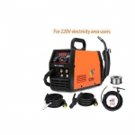 Soudeuse MIG - HITBOX - 120A - 3 en 1 - Onduleur - Sans gaz - Orange oranž