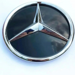 1 tk esiv&otilde;re t&auml;htlogo m&auml;rk peegli embleem 3D ABS logo Mercedes-Benz W205 W176 W212 W218 C117 CLA GLA CLS GLC klassile W205