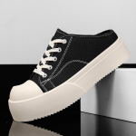 Meeste Platvormi Baotou L&otilde;uendikingad Suure Peaga V&auml;litingimustes Meeste Lauaketsid Laiska Inimest &Uuml;he Jala Jalga Panemise Kingad Mehele Zapatillas Hombre 39