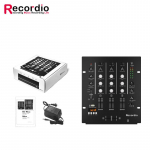 8Recordio GAX-DM4 professionaalne nelja kanaliga DJ ja KTV mikser