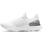 Nike React Phantom Run Flyknit 2 Valge Puhta plaatinaga Naiste CJ0280-100 36 white
