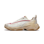 Li Ning Butterfly 2K Cushioning Slip Resistant Abrasion Resistant Support Rebound Low top Casual Shoes Unisex Beige AGCU063-1 37.5