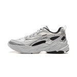 Li Ning Meteor Cushioning Slip Resistant Abrasion Resistant Support Low top Casual Shoes Women's Silver AGCV358-1 38