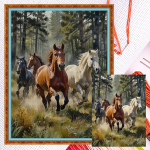 Loom Full 11CT 3 niidiga DIY loendatav tikkimiskomplekt ristpiste kunst ja k&auml;sit&ouml;&ouml;komplektid t&auml;iskasvanutele kodu kaunistamiseks