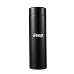 Jeep Auto Roostevabast Terasest Nutikas Termos Tass Termos LED-ekraan Temperatuur Jeep Renegade Patriot Wrangler Cherokee Co jaoks