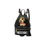 Moschino Rooma s&otilde;dur Karu pildiga Vabaaja minir&auml;nnakukott Naiste seljakott Must 7T7637-8210-1555 Basic Set (Bag+Dust Bag)