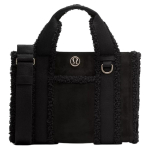 Lululemon Boxy 4,5L Minik&auml;sikott H&otilde;bedaste Detailidega Pol&uuml;estri ja Puuvilla Segu Naiste K&auml;ekotid Must LW9FWUS-0001 Black