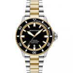 Emporio Armani Sea Explorer Must Kahev&auml;rviline Roostevabast Terasest Meeste Automaatne Sukeldujakell AR60089 must