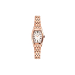 Seiko Lukia seeria Moodne kaar Safiirklaas 100 meetrit veekindel P&auml;ikeseenergia kvartsliikumine Roostevabast terasest rihm Naiste kellad SUP440J1 Rose Gold Watch Case