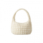 COS Tepitud T&otilde;mblukuga Sulgemisega Pol&uuml;ester Pilvekotid &Otilde;lakott Crossbody Kott Eriti Suur Naiste kotid Beež 0916460028 Apricot,Extra Large