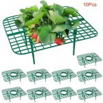 10/20 tk maasikataime tugi, maasikataimede tugiraam, maasikataimede puhtuse hoidmine, maasikakasvatusriiulid, maasikakasvatusraam 10Pcs