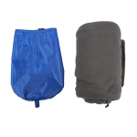 Fliisist Magamiskoti Sisevooder H&uuml;gieeniline Lihtsalt Puhastatav Paksenenud Kokkupandav Multifunktsionaalne Fliisist Magamiskott Telkimiseks