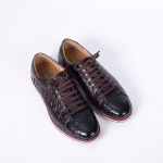 Ehtne Nahk Uued Tennised Meeste Kingad &Uuml;hev&auml;rvilised Mood Business Casual Igap&auml;evased Krokodillimuster Mugavad Kleitkingad 10