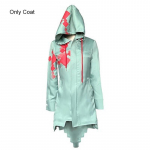 Anime Cosplay Kost&uuml;&uuml;m Super Dangan Ronpa 2 DanganRonpa Nagito Komaeda Jakk Mantel Halloween XXL