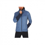 Isolatsioonijakk Spordielustiili seeria Mugav Hingav Vabaaja jakk Meeste jakid Taevasinine Tumesinine 144.00324 XL