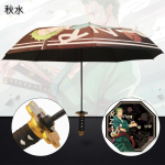 One Piece Zoro Demon Slayer Katana Vihmavari P&auml;ikesekaitsevihmavari Kokkupandav P&auml;ikesevari Anime Tanjirou Kimetsu No Yaiba Samuraim&otilde;&otilde;ga Vihmavarjud Lastele S&otilde;bralik Meelelahutuslik L&otilde;bus