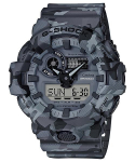 Casio G-SHOCK Meeste Vaik 200M Veekindel Analoog P&otilde;rutuskindel Kvartsikell GA-700CM-8A hall v&auml;rv