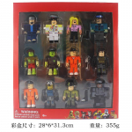 Roblox tegevusfiguurid 12 tk 2,5&ndash;3 tolli Kollektsioneeritavad virtuaalse tegevuse tegelased M&auml;nguasjad Tarvikutega Karbis Kollektsioon M&otilde;eldud 12Pcs a set