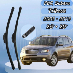 Autoklaasipuhastajad Subaru Tribeca 2005 - 2015 Esiosa Tagumine Tuuleklaas Puhastajaterad Autotarvikud J-konks 26 20