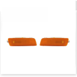 Esipamperi k&uuml;lgm&auml;rgutuled ilma pirnideta Volkswagen MK5 Golf/GTI Rabbit 2006-2009 jaoks, Jetta 2005-2010/R32 2008 jaoks kollane