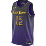Nike Austin Reaves Los Angeles Lakers 2024/25 City Edition Meeste Nike Dri-FIT NBA Swingman S&auml;rk FQ4346-506 M (44)