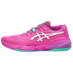 ASICS GEL RESOLUTION X Low top Tennis Shoes Men's Bright Rose Pink White 1041A481-700 43.5 pink