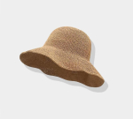 2026 new raffia cloche hat women straw hat Floppy Picnic hat Floral hat girl vacation sun hat beach accessory summer hat panama M 56-58 beige
