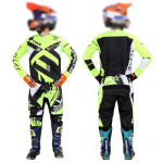 motokrossi riietekomplekt lastele Noorte s&auml;rgi ja p&uuml;kste komplektid laps roheline Mootorratta must 3 4 5 6 7 8 9 10 aastat Maastikus&otilde;idu &uuml;likond sinine oranž Enduro kross poiss t&uuml;druk M-22