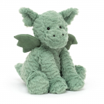 JELLYCAT Fuddlewuddle Draakon Keskmine Draakoni pehme m&auml;nguasi (FW6DG) lilla