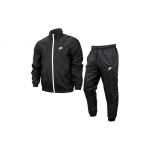 Nike T&auml;hestikuga Seisukrae T&otilde;mblukuga Pikkade Varrukatega Elastse V&ouml;&ouml;kohtiga Vabaaja Spordidress Meestele Spordir&otilde;ivad Must DR3338-010 L