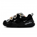 Nike Tech Hera Must Usaldus, Dekonstruktsioon, Vintage, Spordipolsterdus Kulumiskindel Hingav Madal L&otilde;ige DR9761-101(Team1134-) 37.5