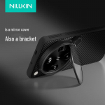 Nillkin magnetiline objektiivikate ja tugijalg korpus OPPO Find X9 Ultra jaoks Transparent Mirror Cover Kickstand Case
