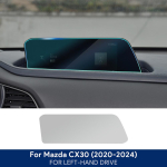 Mazda CX30 2020-2024 Autode Keskpaneeli K&auml;igukangi Paneeli Navigatsiooniekraani TPU Sisekaitserkile Kriimustuskindel Parandav LHD. navigation black
