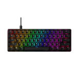 HyperX Alloy Origins 60 Kompaktne RGB Mehaaniline M&auml;nguklaviatuur, HyperX Tootja, 60% Paigutus, L&uuml;litid, M&auml;ngijatele Suunatud, 2-aastane garantii, must