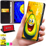 Rahakotit&uuml;&uuml;pi &uuml;mbris Motorola Edge 60 Pro jaoks - Bluemooni kate tr&uuml;kiga + 9H klaas