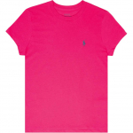 Polo Ralph Lauren S&uuml;gis/Talv 2025 &Uuml;hev&auml;rviline L&uuml;hikeste Varrukatega &Uuml;mmarguse Kaelusega T-s&auml;rk Naiste Topid 211682521-104 L