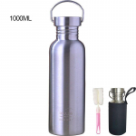 500 ml 750 ml 1500 ml titaanist veepudel V&auml;lis-telkimisvarustus Turism Spordiks Jalgrattas&otilde;it Matkamine Telkimine Veepudel Toidukvaliteet as the picture
