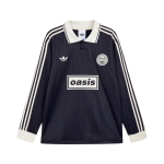 Adidas Originals FW25 Tour Jacquard Stripe Jersey 25 L&otilde;tv Vabaaja Pikkade Varrukatega Kootud Top Meeste topid KY8722 3XL white