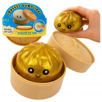 Antistress-m&auml;nguasi Mini Pelmeen Squishy 5 cm Salajane V&auml;rv