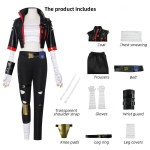 Arcane Viktor Cosplay Kost&uuml;&uuml;m Pehme Kangaga Anime Ja Halloweeni &Uuml;rituste Jaoks Vi Black,M black
