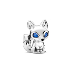 Pandora Sinise Silmaga Rebase H&otilde;bedane H&otilde;bedane Ripats Naiste ehted 799096C01 Box,One Size,Silver