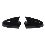 1 paar tahavaatepeegli katted 6428200 K&otilde;rge tugevusega uksepeegli katte asendus Vauxhall Astra H MK5 2004&ndash;2009 jaoks L&auml;ikiv must black
