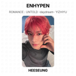 ENHYPEN ROMANTIKA : UNTOLD -unistus- YIZHIYU Ametlik fotokaart HEESEUNG 08