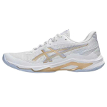 ASICS NETBURNER BALLISTIC FF 4 Amortiseerivad Madalad Treeningjalatsid Naiste Valge Kuldne 1052A083-102 42 plaatina