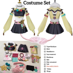 Genshin Impact Varesa Cosplay Kost&uuml;&uuml;m Parukas Seelik Peakate Saba Natlan Collective of Plenty Halloweeni Pidustused Naistele T&uuml;drukutele XL beige