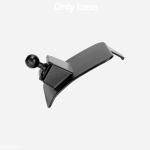 Leapmotor C10 2024 2025 2026 jaoks Autotelefoni hoidik juhtmevaba laadijaga Magsafe hoidik Automaatselt kinnituv Tugev magnetiline kinnitus Only base no holder gray