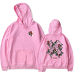 XPLR Sam ja Colby Grave Merch Naiste ja meeste kapuutsid Unisex kapuutsiga dressipluus vabaajar&otilde;ivad XL pink